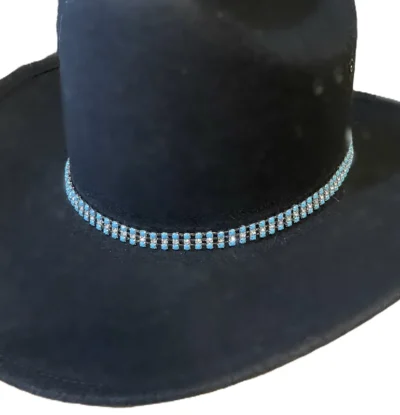 Rhinestone cowboy hat band