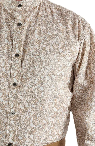 Men's ivory Paisley Frontier Shirt