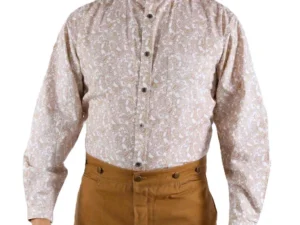 Men's ivory Paisley Frontier Shirt