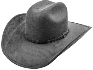 Suede Dark Grey Cowboy hat