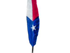 Texas flag feather for cowboy hats