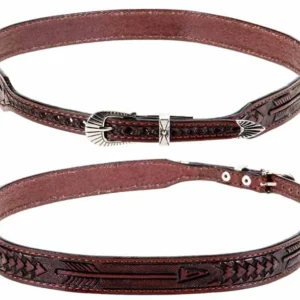 arrowhead Leather Cowboy Hat Band