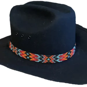Aztec Beaded Cowboy Hat Band
