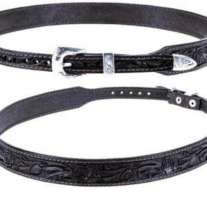 ROSE Leather Cowboy Hat Band