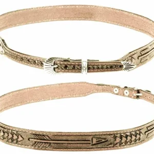 arrowhead Leather Cowboy Hat Band