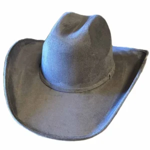 Vegan suede cowboy hats