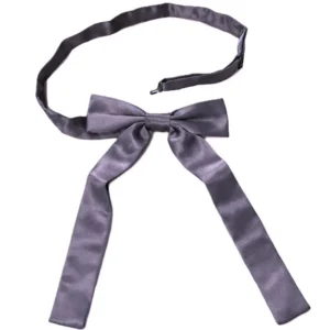 6.5" Charcoal Grey Kentucky Colonel Bow Tie - Adjustable Fit - USA Made